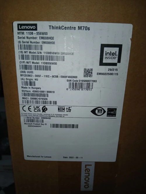thinkcentre M70s