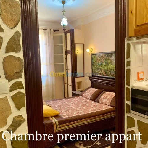 Location vacances Niveau De Villa F3 Alger Ain benian