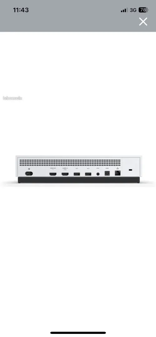 Lot de console 