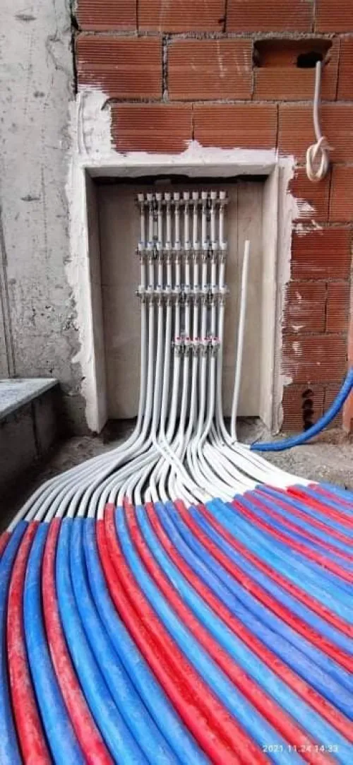 Travaux plomberie chauffage central 