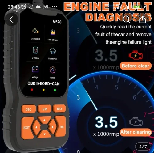 Scanner OBD2 V 520