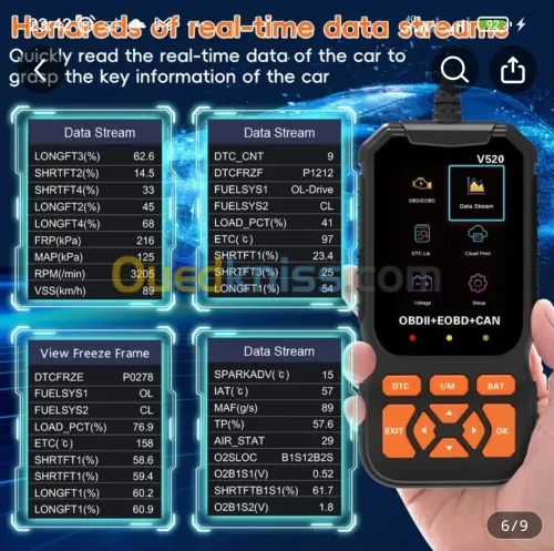Scanner OBD2 V 520