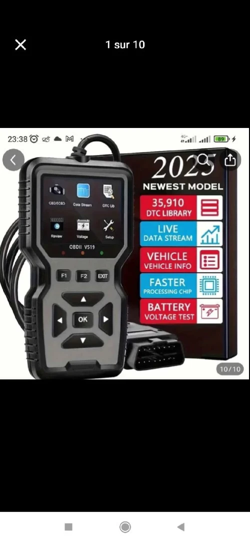 Scanner OBD2 V 5.19