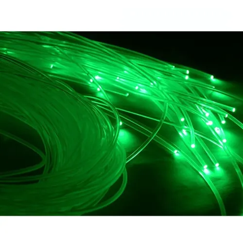 Fibre optique lumineux led
