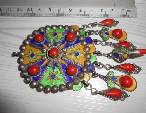 BIJOUX KABYLE EN ARGENT MASSIF ANCIENNE