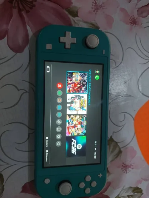 Nintendo switch lite bleu