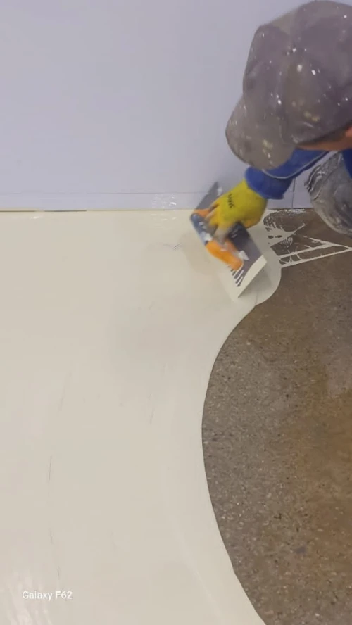Epoxy parking et hangar 