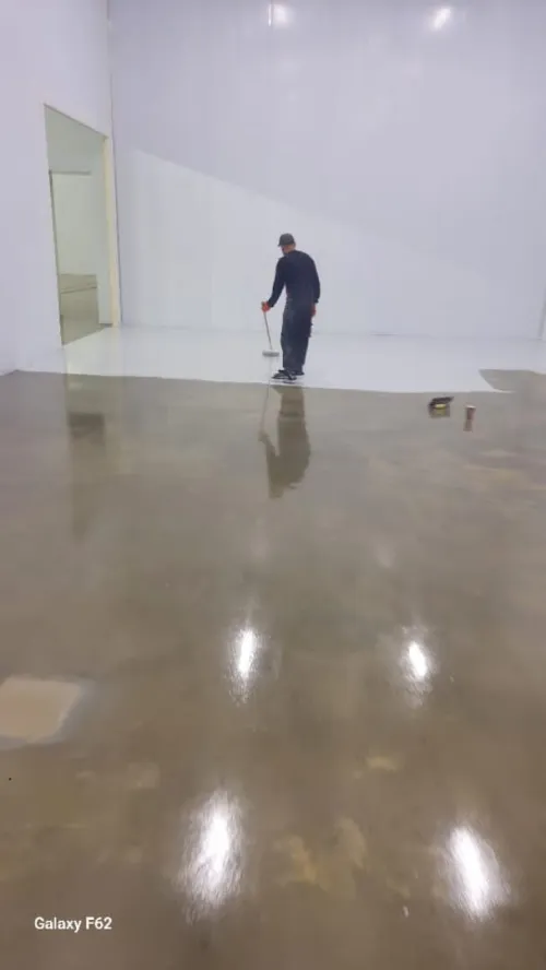 Epoxy parking et hangar 