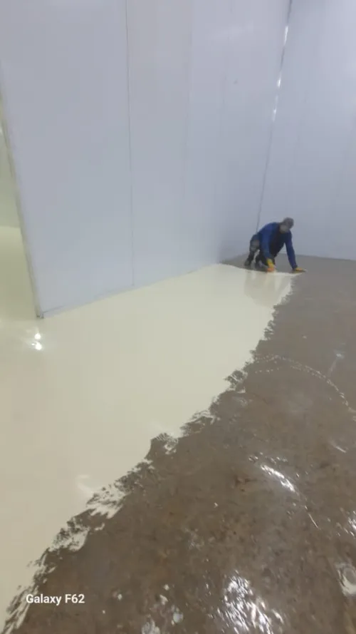 Epoxy parking et hangar 