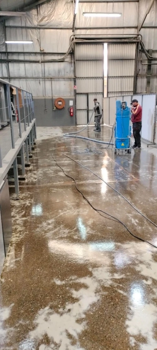 Epoxy parking et hangar 