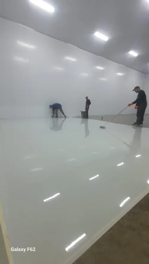 Epoxy parking et hangar 