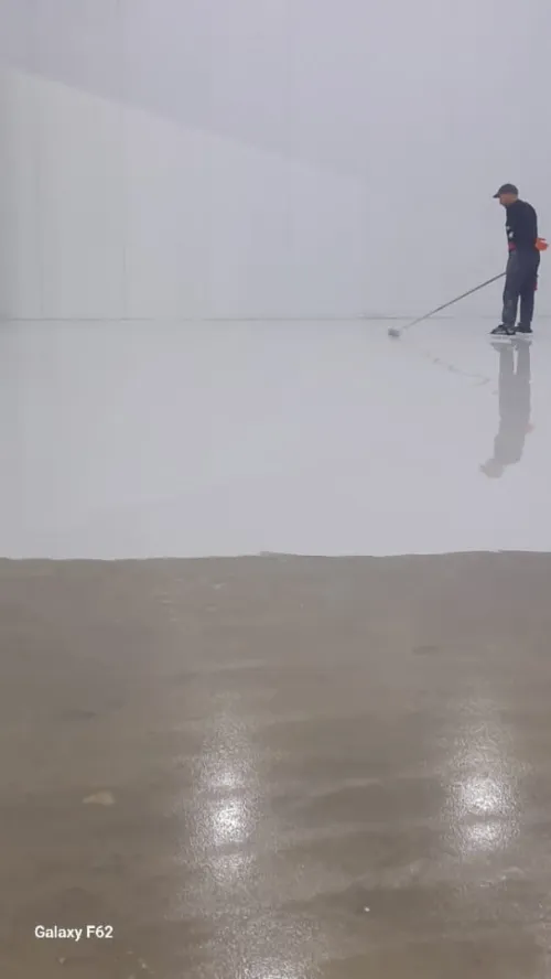 Epoxy parking et hangar 