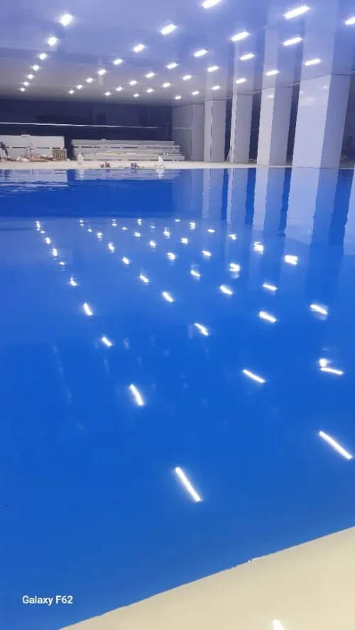 Epoxy parking et hangar 