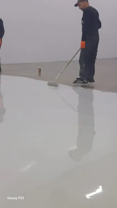Epoxy parking et hangar 