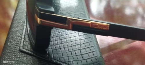 Lunette Cazal Legends black plaque Or 18k