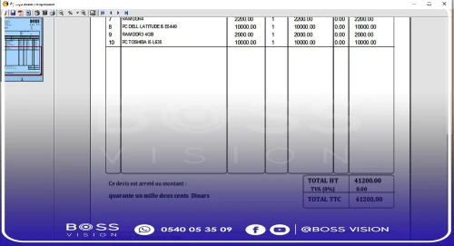 Logiciel point de vente Gestion de Stock