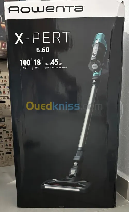 Balai Aspirateur Sans Fil Rowenta X-Pert 6.60 -100W - 45MIN Autonomie