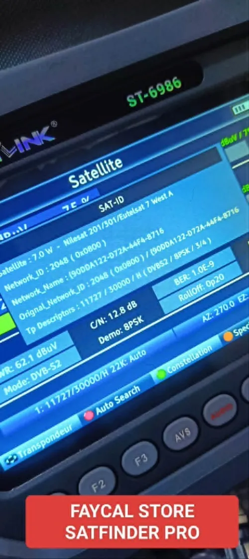 SATLINK ST-6986 DVBS/S2/T/T2/C COMBO METER