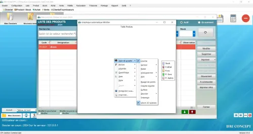 LOGICIEL DE GESTION COMMERCIALE