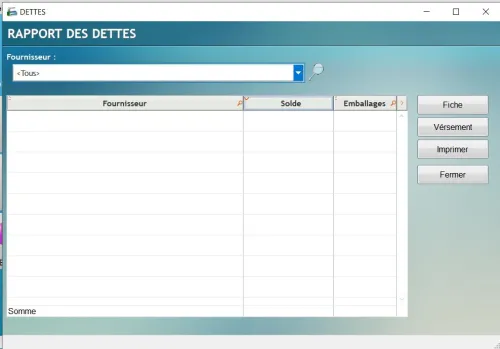 LOGICIEL DE GESTION COMMERCIALE