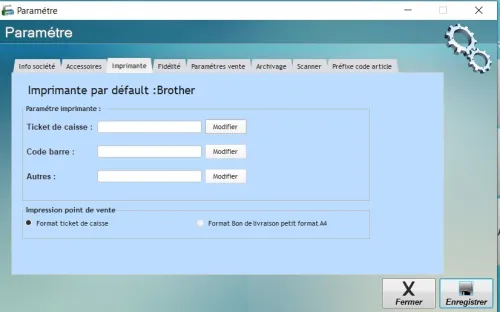 LOGICIEL DE GESTION COMMERCIALE