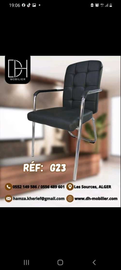 Chaise visiteur 