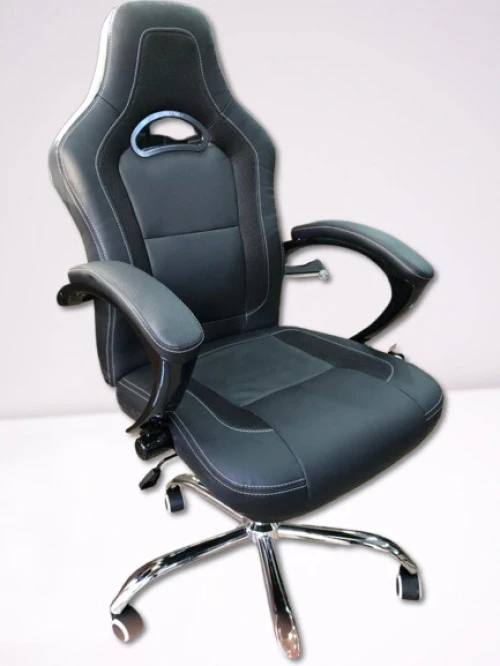 Chaise Ergonomique en sky noir 
