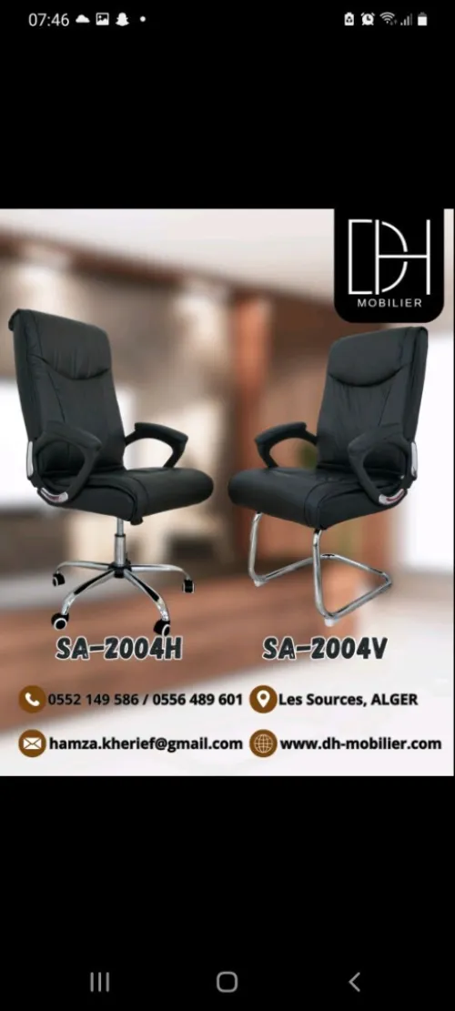 Chaise visiteur 