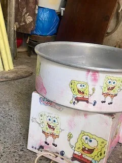 آلة غزل البنات   machine à barbe à papa