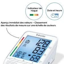 Beurer BM 49 Tensiomètre au Bras à Fonction Vocale
