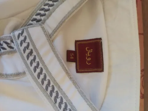  قميص رويال نصف كوم قماش لينين رويال الياباني المقاس 