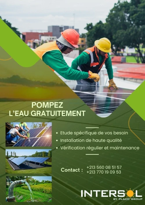 INSTALLATION DE SYSTEMES SOLAIRES PV 