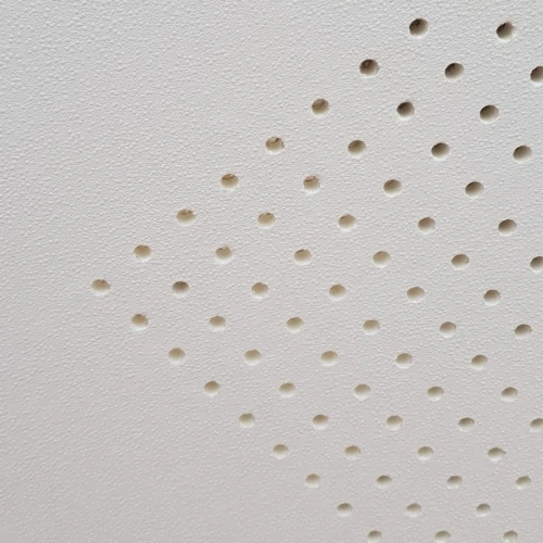 Plaque de plâtre acoustique perforée/ faux plafond démontable perforée