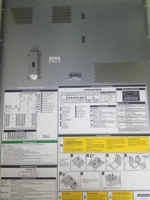 Serveur proliant dl360p g8