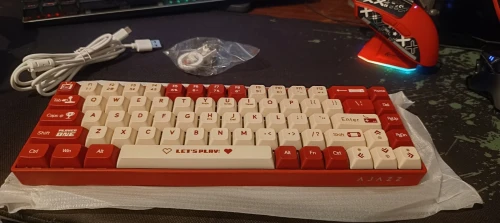 AJAZZ AK680 Red Switch Compact Mechanical Keyboard