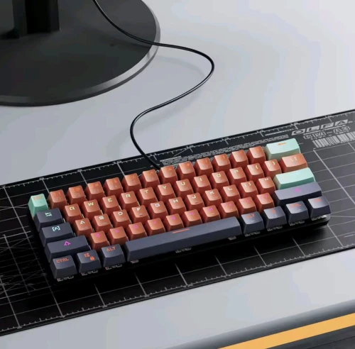 Clavier mécanique Mucai MKA610w red switch 60% RGB neuf jamais utilisé
