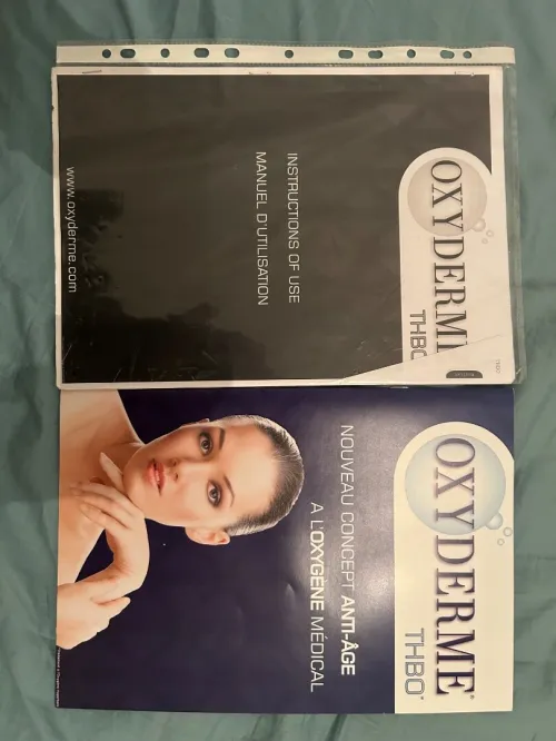 Appareil de soins  OXYDERME THBO oxygénation et soins anti age