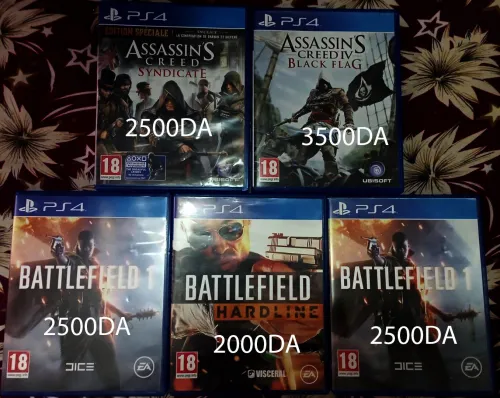 cd ps4 et ps5 originale