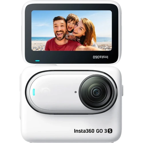 INSTA360 GO 3S 128GB - CAMÉRA VLOG 4K - MONTAGE PARTOUT - STABILISATION - ÉTANCHE À 10M - ÉDITION IA