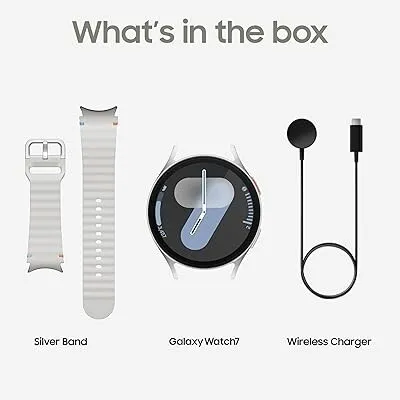 SAMSUNG GALAXY WATCH 7 - SMARTWATCH 44mm - 32GO - WI-FI - BLUETOOTH AMOLED 1.5" - SILVER -ORIGINAL