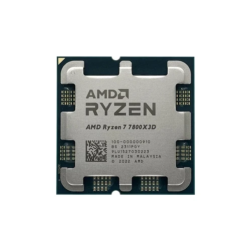 PROCESSEUR AMD RYZEN 7 7800X3D - 8 CŒURS - 16 THREADS - 5.0 GHz - SOCKET AM5 - 3D V-CACHE - 120W