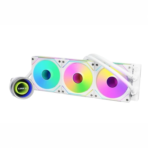 LIAN LI GALAHAD II TRINITY SL-INFINITY 360 - WATERCOOLING 360MM - ARGB - LCD - INTEL & AMD - WHITE