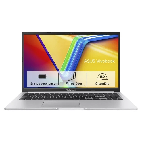 ASUS VIVOBOOK M1502YA - AMD RYZEN 7 5825U - 16GO DDR4 - 512 GO SSD NVME - 15.6" FHD IPS - AMD RADEON GRAPHICS - SILVER