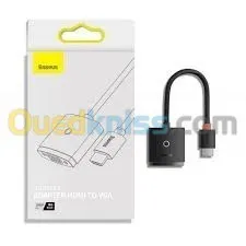 Baseus Adaptateur HDMI Vers VGA