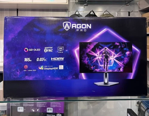 ECRAN AOC AGON PRO AG326UD - GAMING 31.5" OLED - 4K - 165HZ - HDR400 - SYNC - HDMI/DP - PIVOT - NOIR