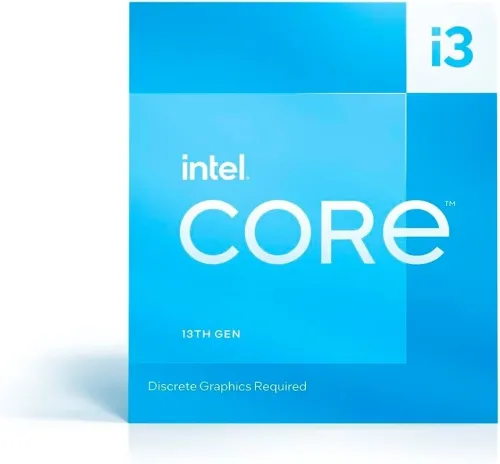 PROCESSEUR INTEL CORE I3-13100F - 3.4 GHZ - 4.5 GHZ- 8-THREADS SOCKET 1700 CACHE L3 12 MO