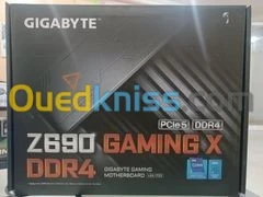 Gigabyte Z690 GAMING X DDR4 ATX Socket 1700 Intel Z690 Express - 4x DDR4 - M.2 PCIe 4.0 - USB 3.2