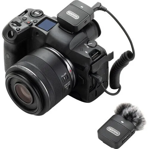SARAMONIC BLINK100 B1 - MICROPHONE SANS FIL -ULTRA COMPACT - DUAL CHANEL- 1TX + 1RX - 2.4 GHZ- BLACK