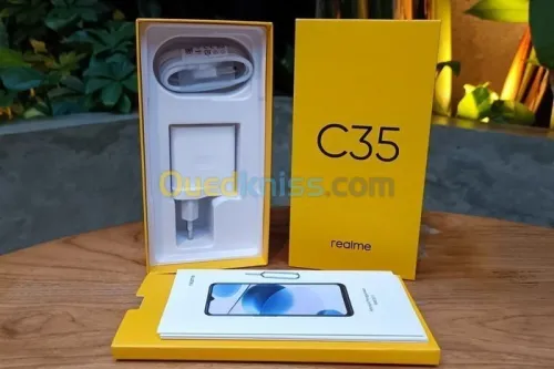 realme C35 - 64 Go - 4 Go - 6,6" - 5000 MAh - Blister -