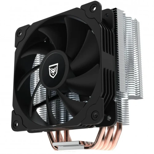 NFORTEC VELA X 5 PIPES - REFROIDISSEUR CPU - INTEL & AMD - 120MM FAN - SILENCIEUX - ALUMINIUM- BLACK